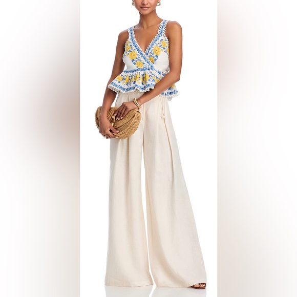 FARM Rio Tops - FARM Rio Zuli Sleeveless Blouse